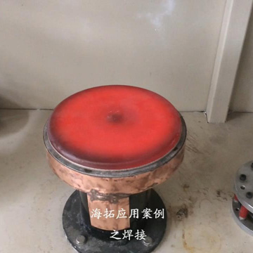 高頻復(fù)底釬焊機(jī)加熱焊接效果