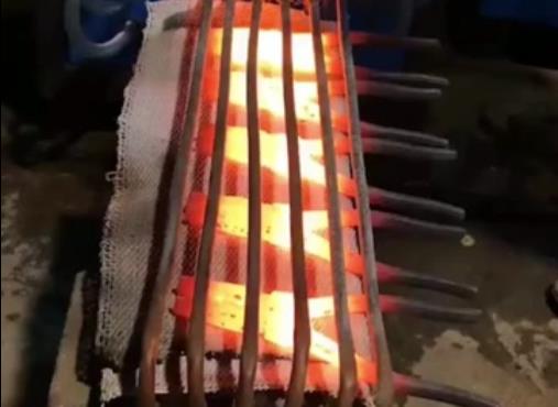 超音頻加熱機(jī)老虎鉗子加熱淬火設(shè)備