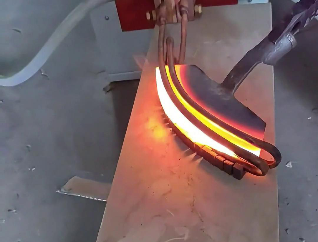 超高頻感應(yīng)淬火機，鐵鏟淬火熱處理