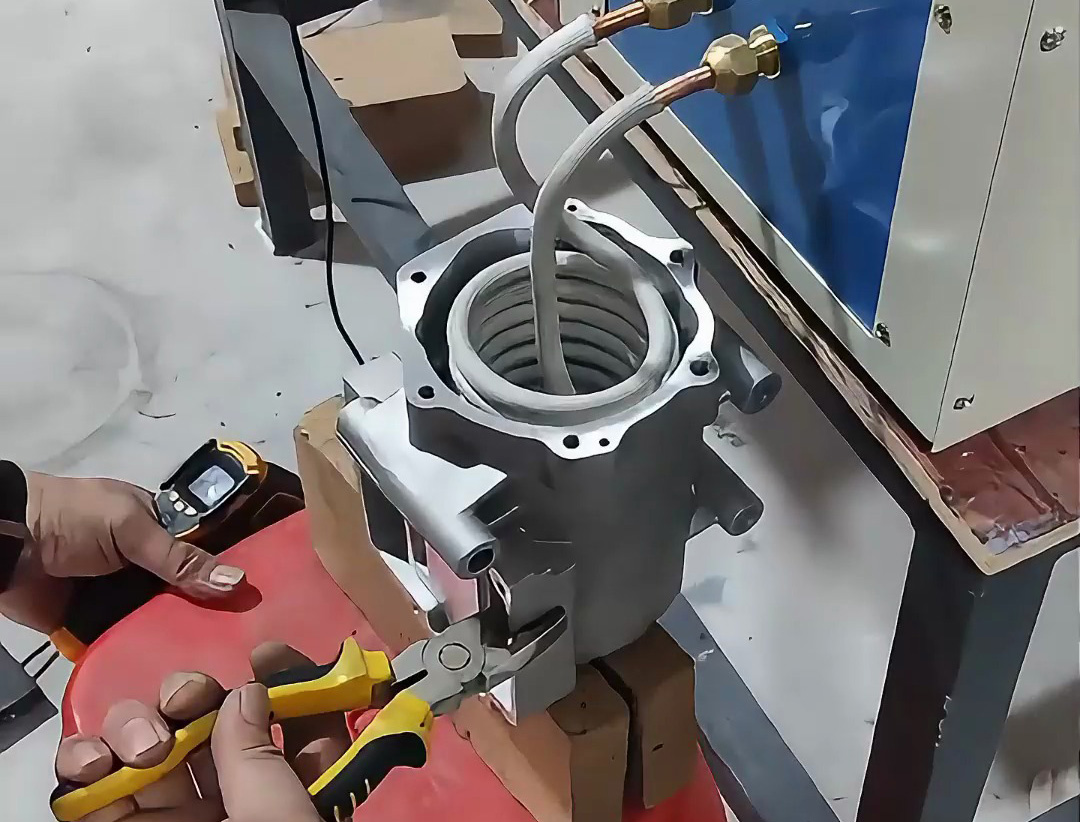 新能源汽車廠都在用的電機(jī)鋁殼加熱熱裝配技巧，看完秒懂